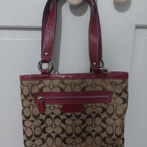 Coach Canvas Tote